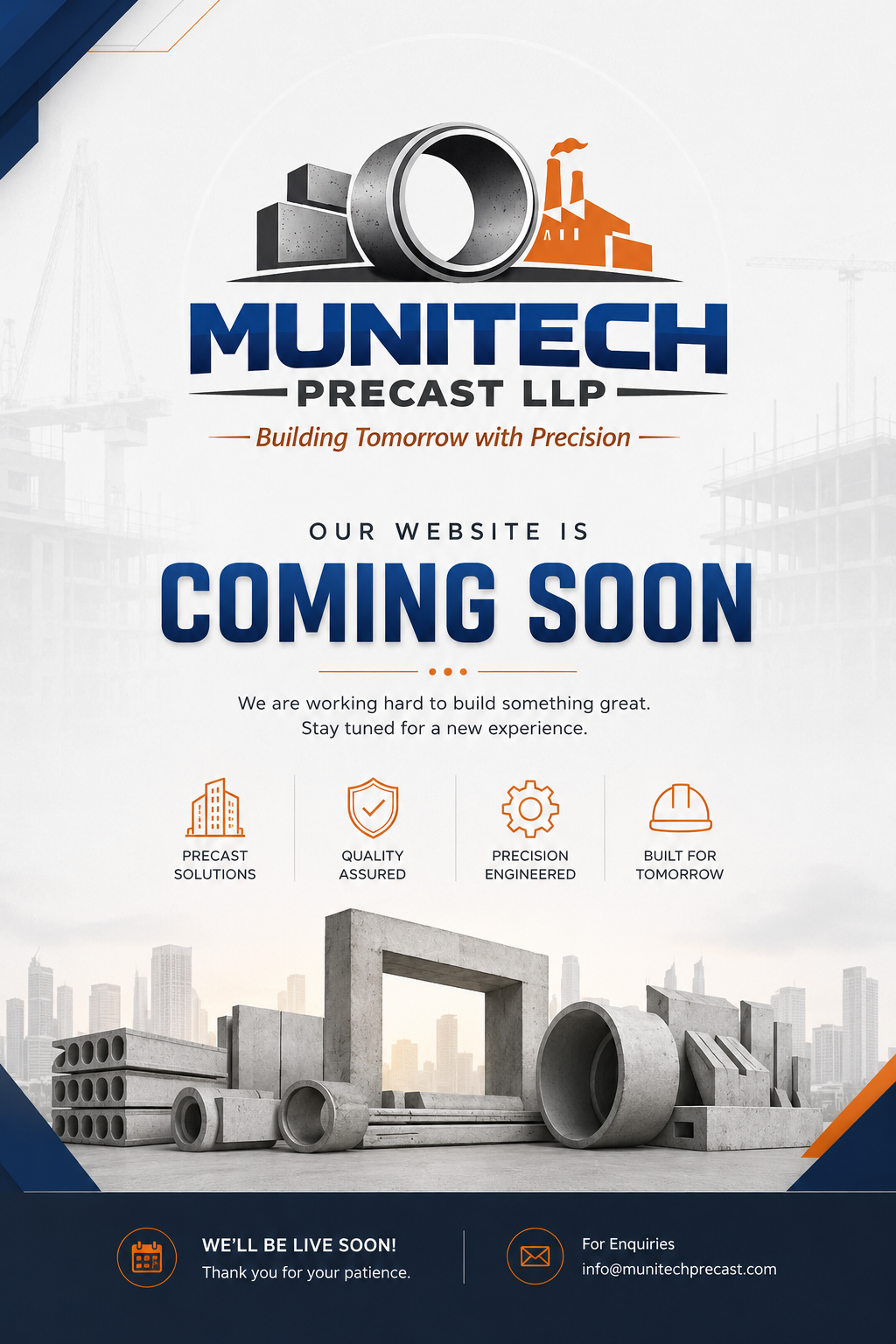 Munitech Precast LLP Coming Soon